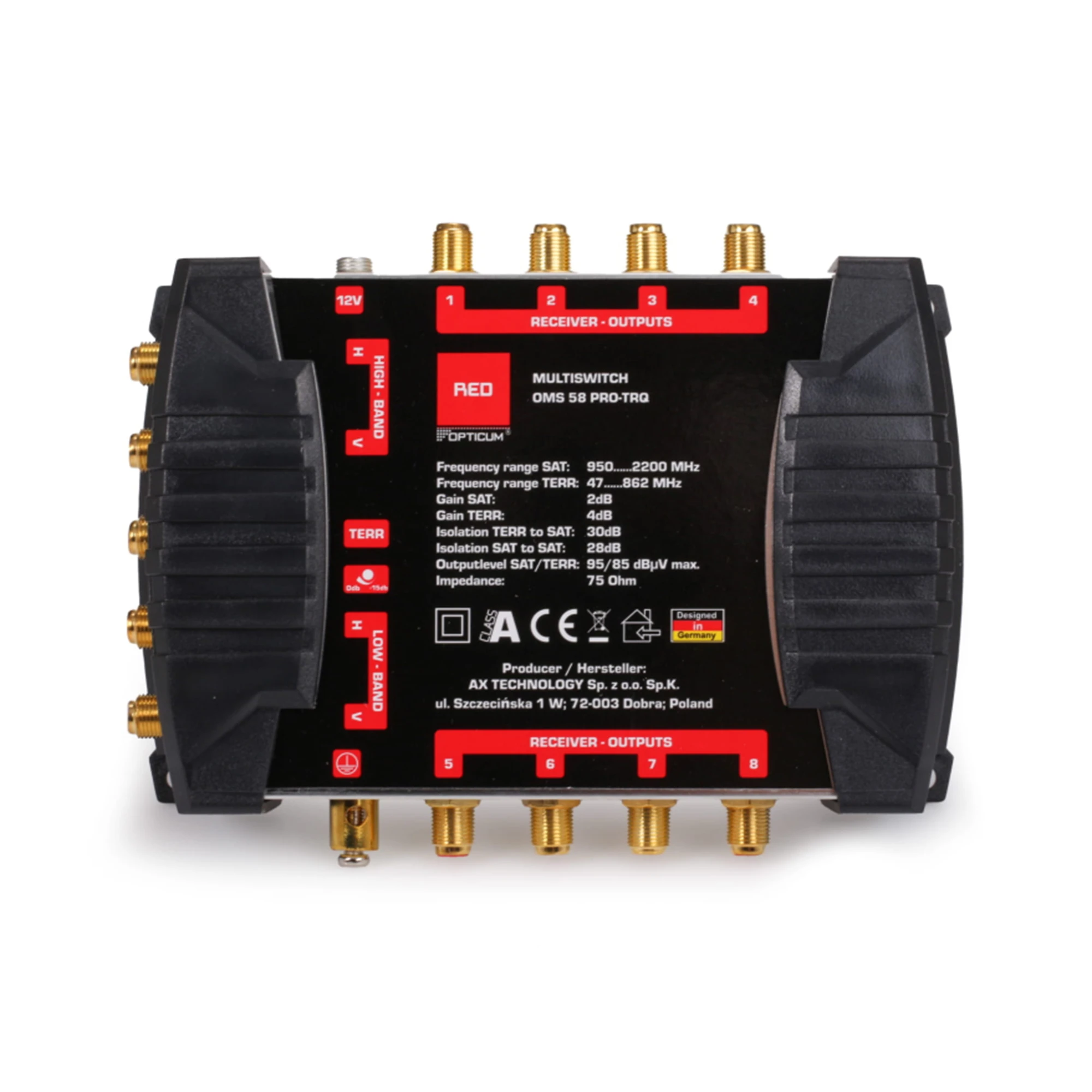 Oem Multiswitch OPTICUM OMS 5/8 PRO TRQ PLATINUM