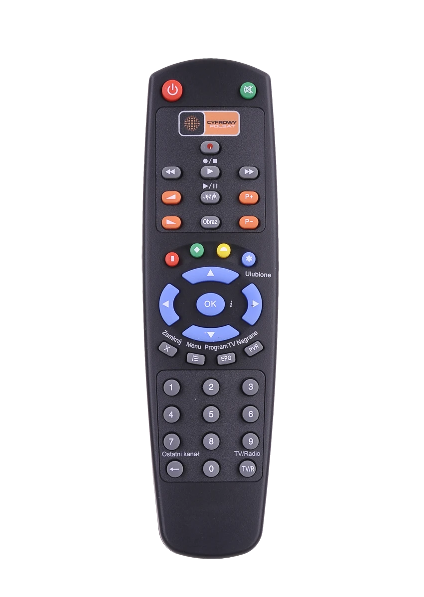 Polsat Oem Nuotolinio valdymo pultas HD5000 juodas