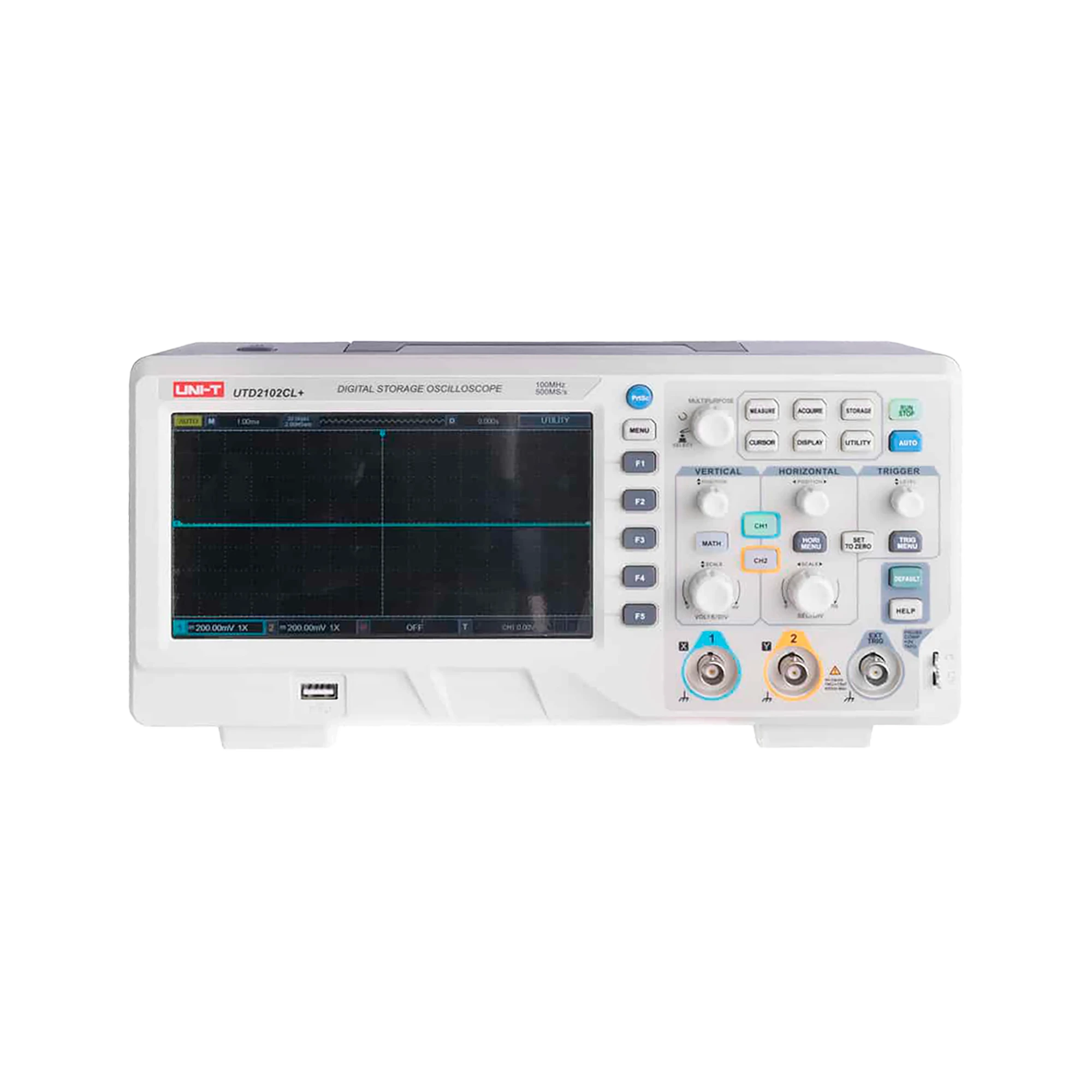 Uni-T UTD2102CL+ osciloskopas