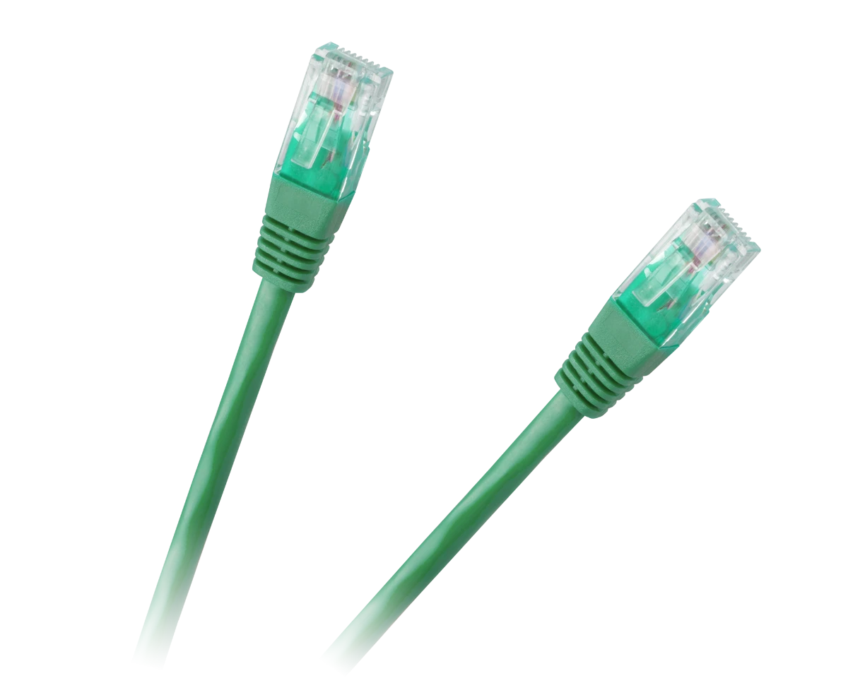 Cabletech Oem Patchcord UTP 8c kabelis CCA 1.5m Žalias