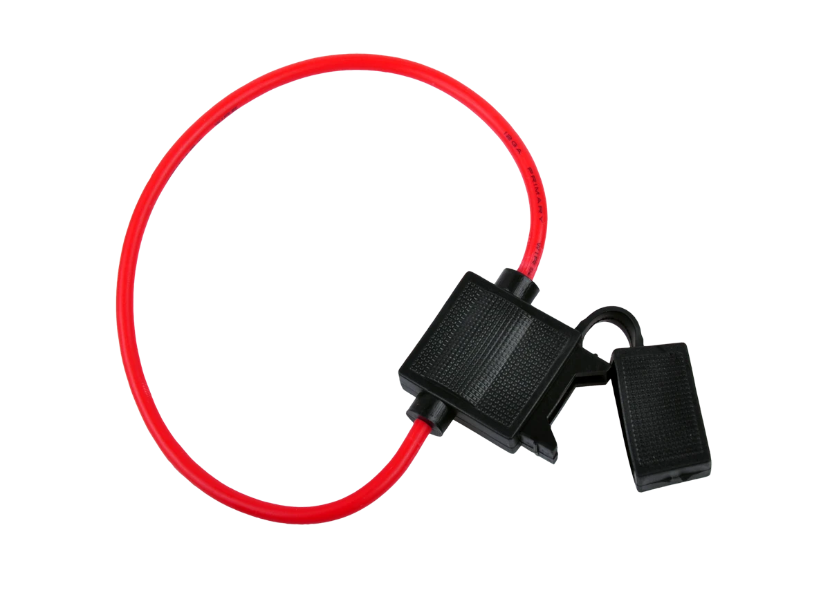 LP Oem Lizdas saugikliui 20mm su 1.5mm kabeliu