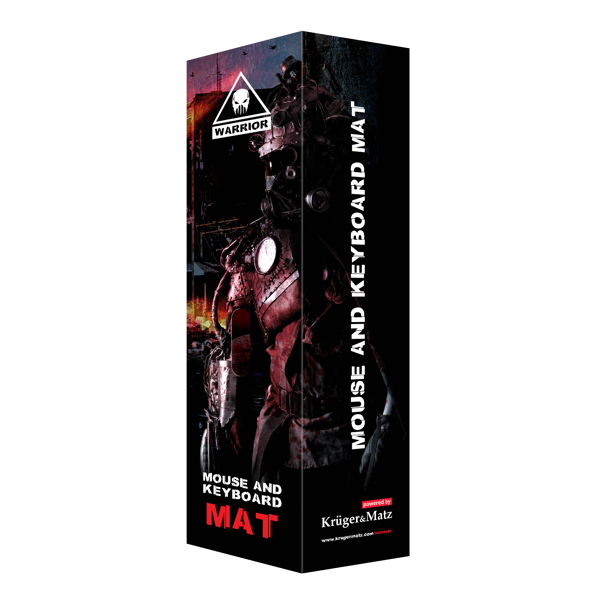 Kruger & Matz Warrior pelės ir klaviatūros kilimėlis