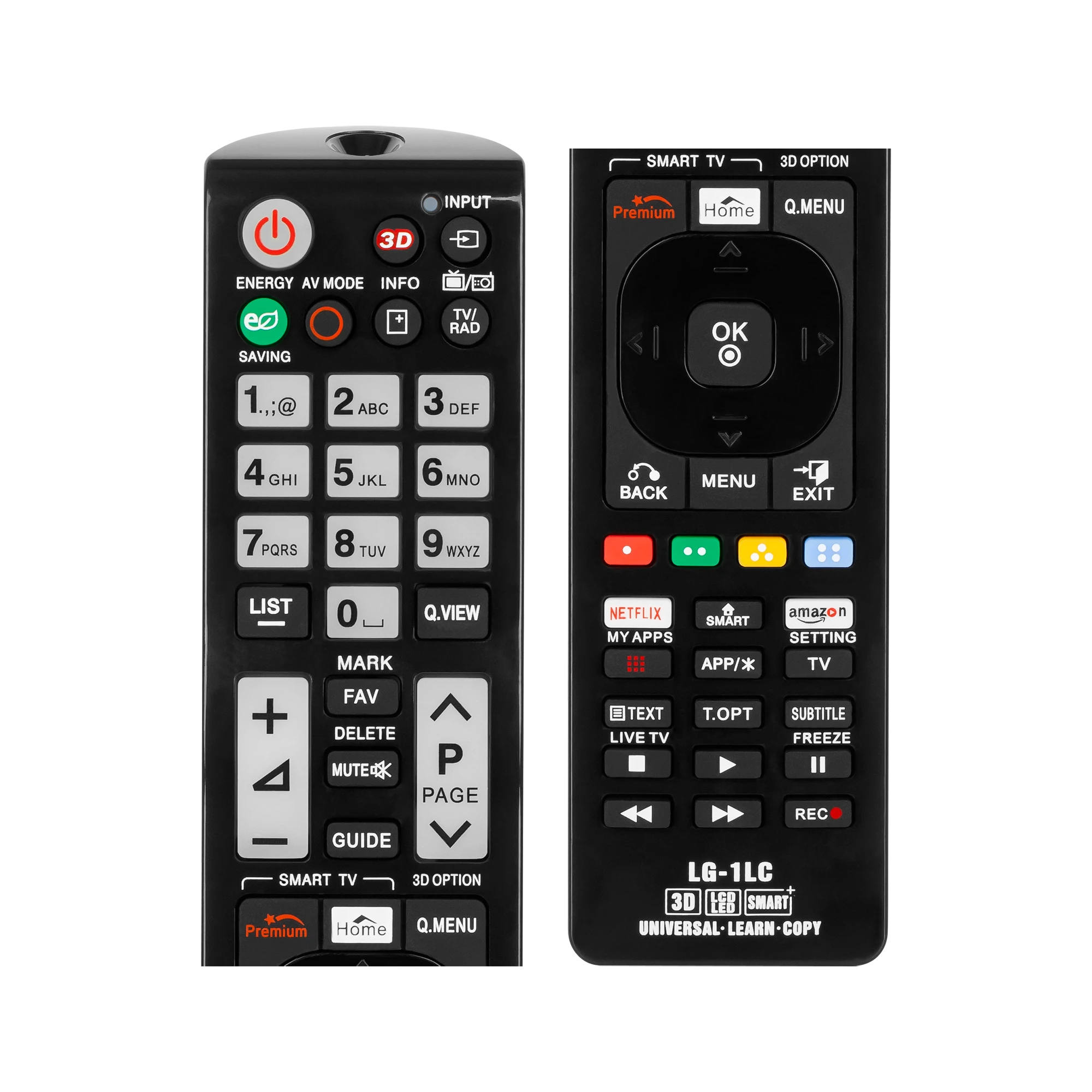Pilot universalus do TV LED/LCD LG