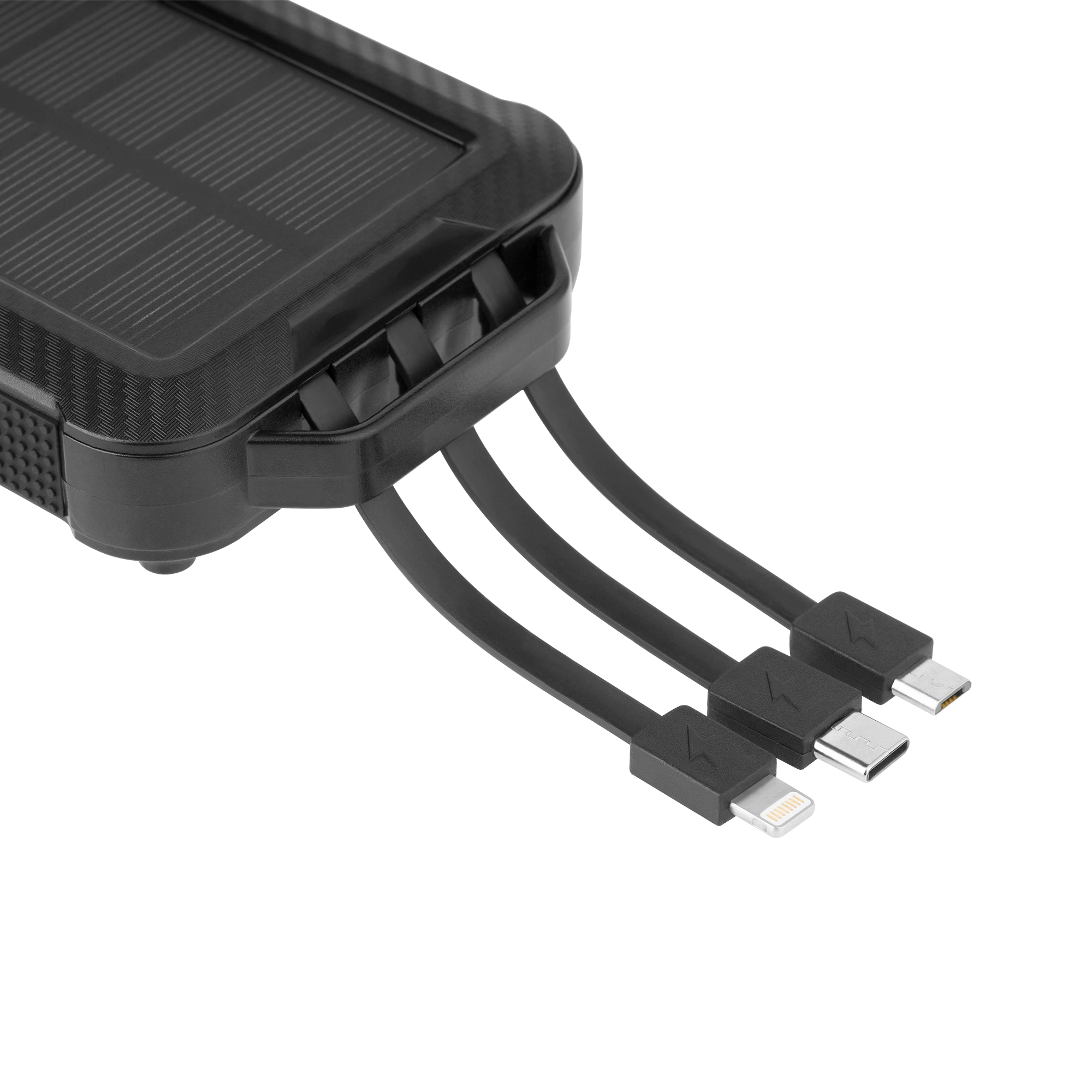 Power Bank Kruger & Matz 10000 mAh Li-pol saulės baterija