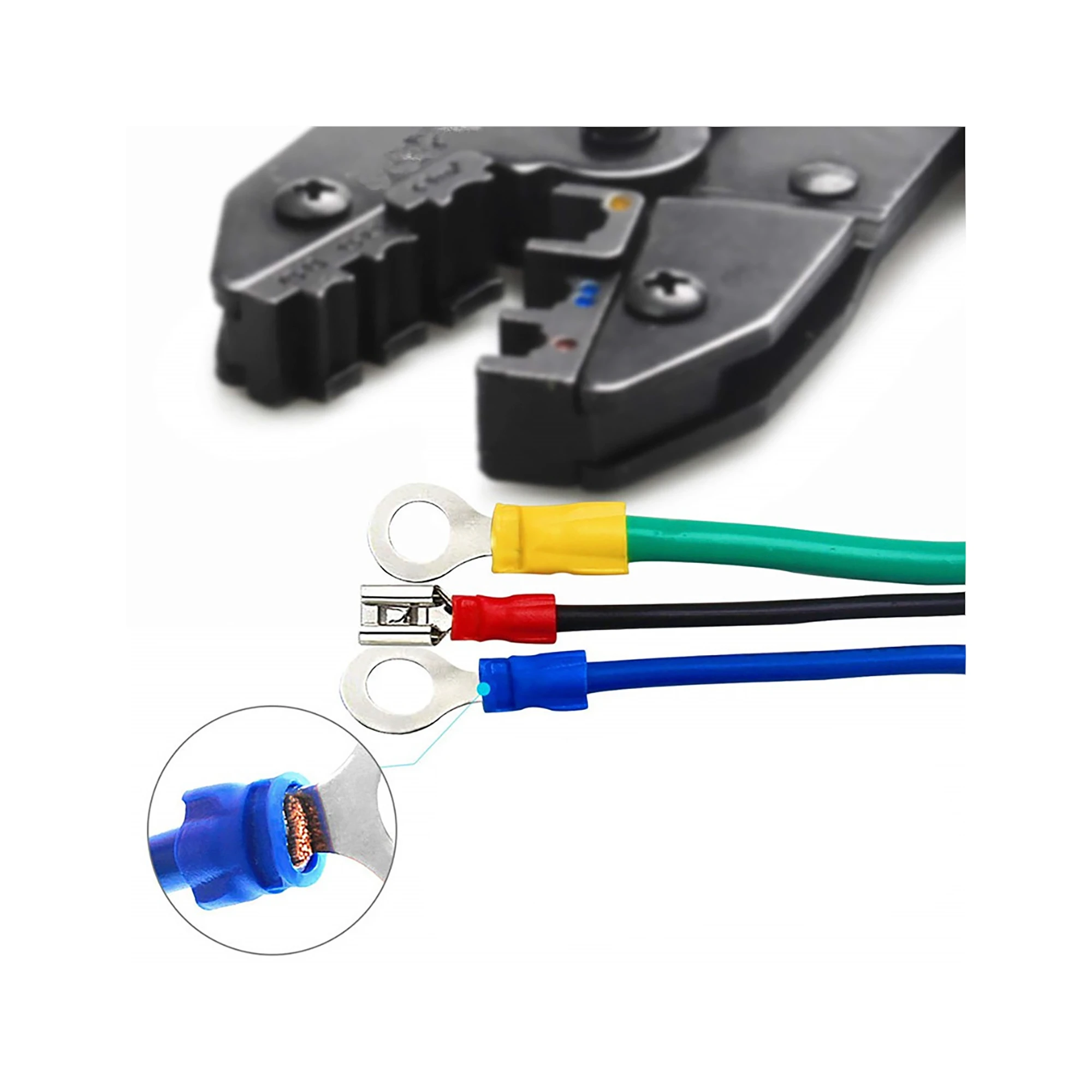 Zestaw Oem Grunto komplektas su izoliuotomis jungtimis 700vnt, E5963