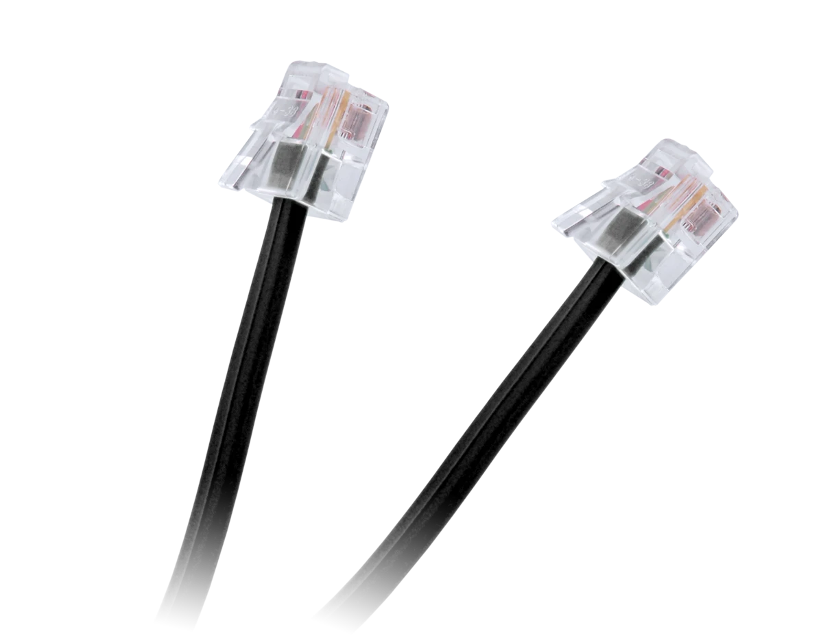 Przewód, LAIDAS RJ11-W/RJ11-W/3M 3 m