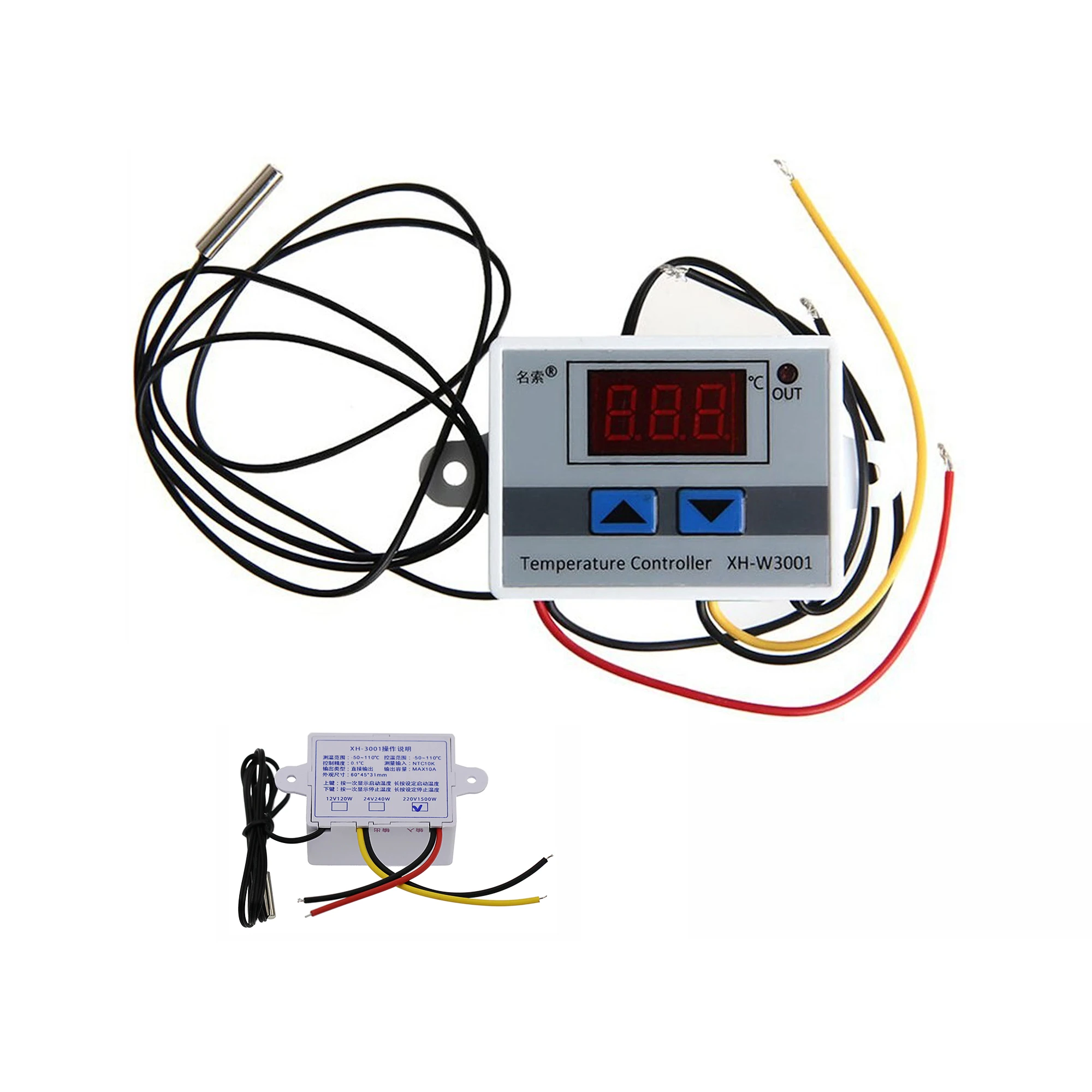 Eurokomp Termostatas 230V XH-W3001 E6113