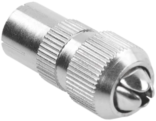 Gniazdo Išmaniojo (Smart TV) ir televizoriaus priedas tv antenos lizdas metaliniam kabeliui