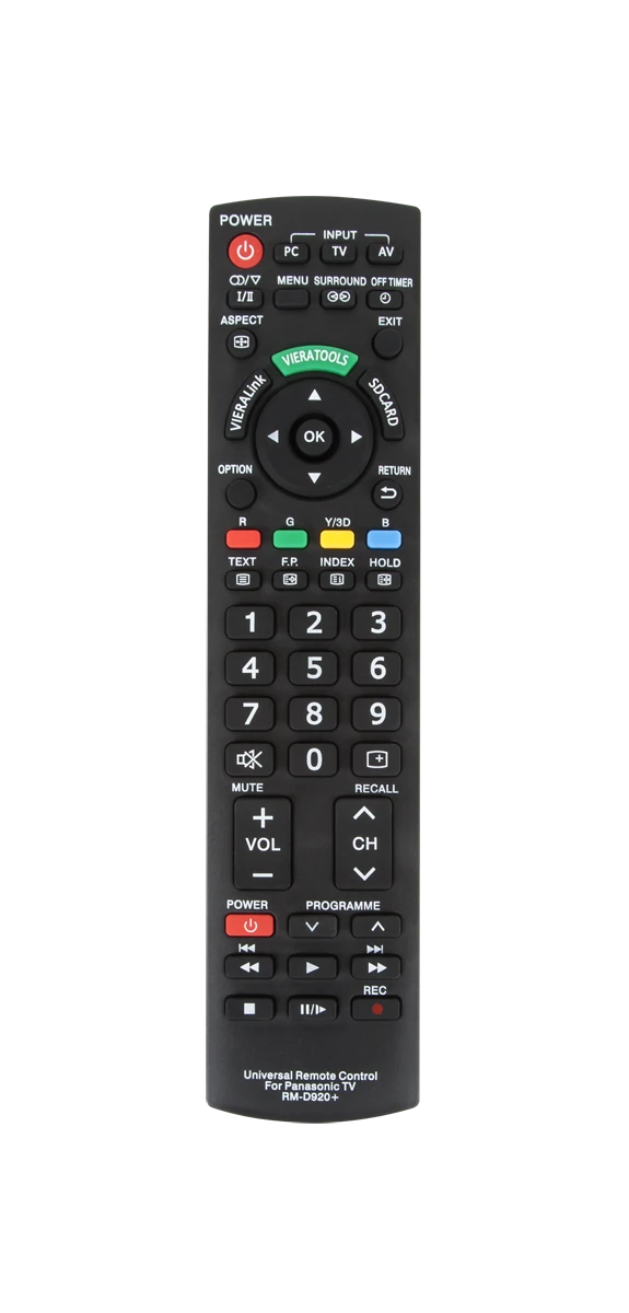 LP Oem Panasonic LCD/LED universalus nuotolinio valdymo pultas