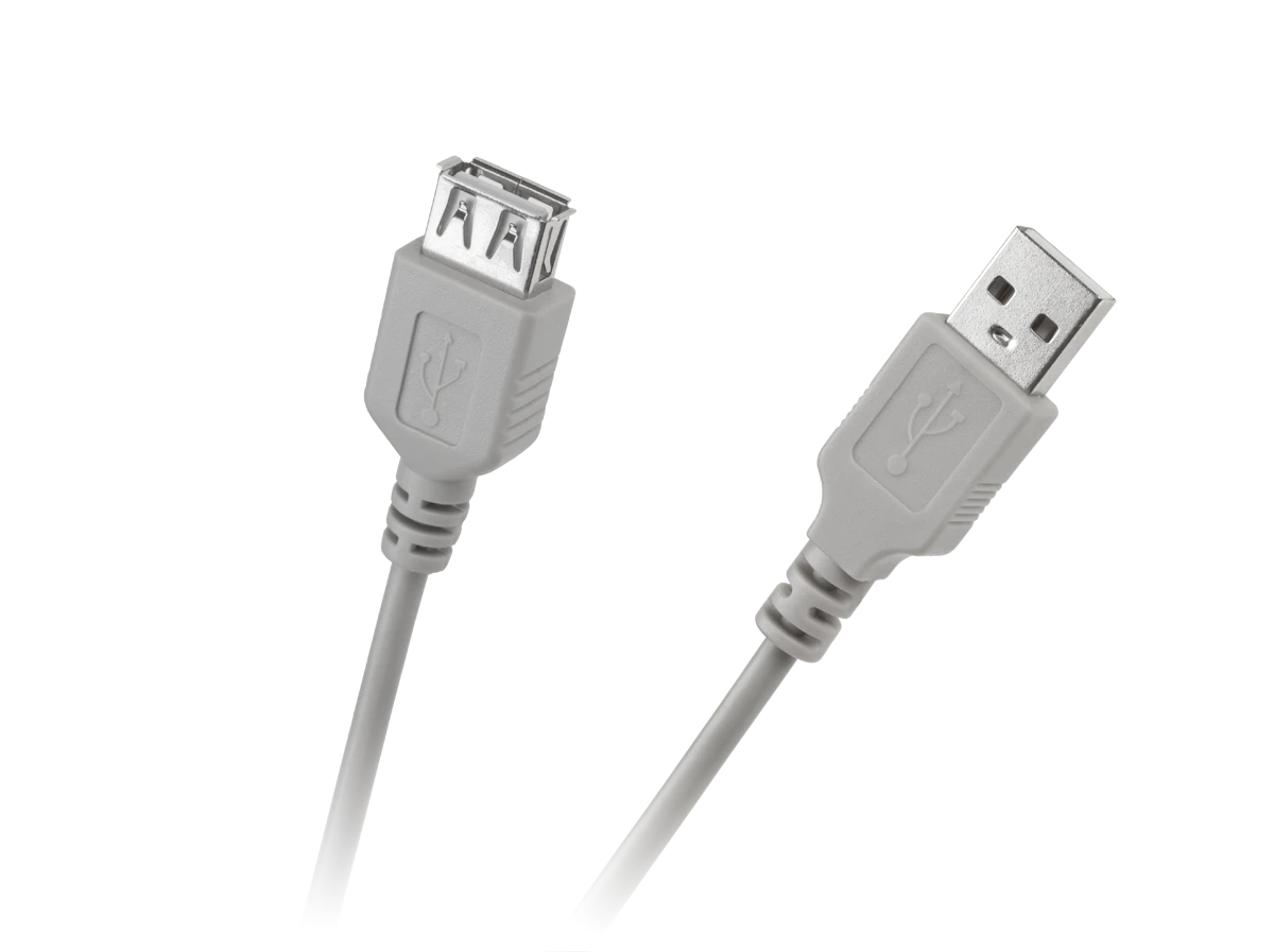 A tipo usb kištuko ir lizdo kabelis 5 m