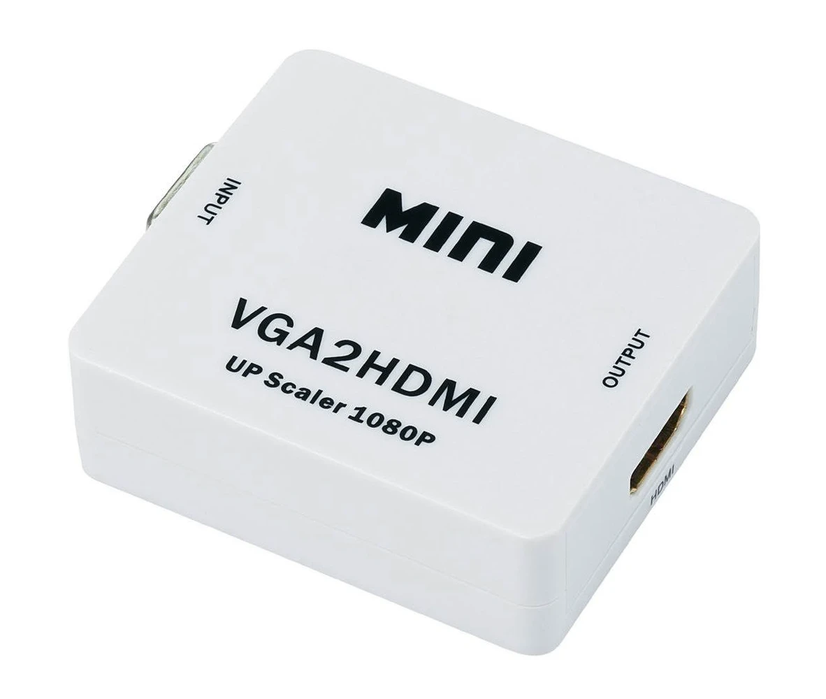 VGA į HDMI adapteris su 1080p skaleriu