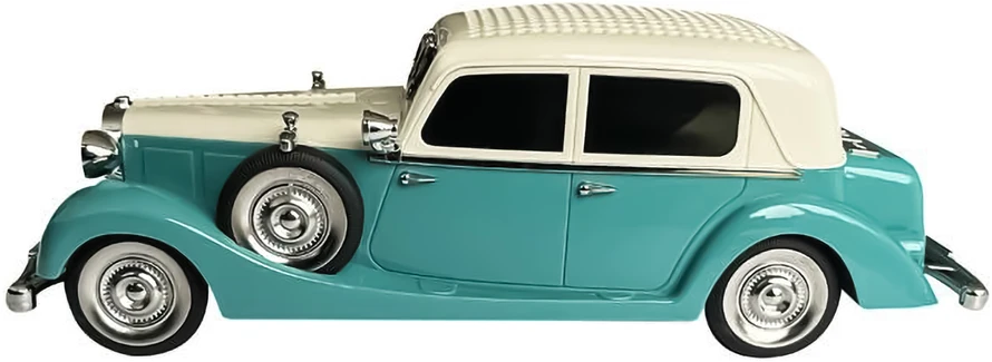LTC Garsiakalbis bluetooth retro ws-1934 ,10w,radio fm,usb, tf,wyświetlacz led,akumulator 1500mah,szmaragdowo-balta