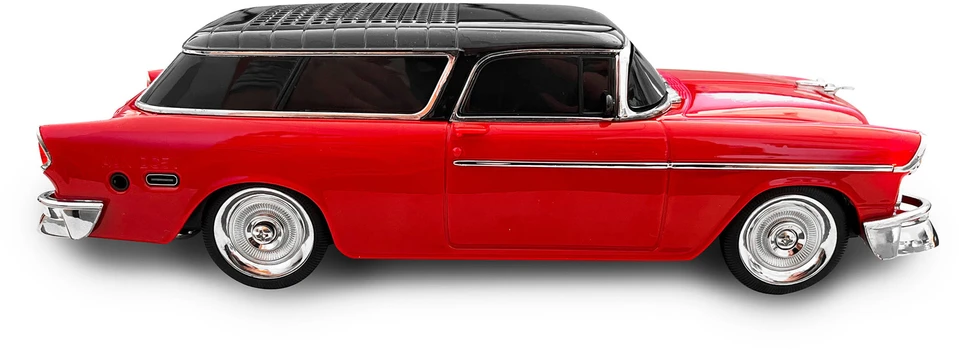 LTC Garsiakalbis bluetooth retro ws-1955 ,10w,radio fm,usb, tf,wyświetlacz led,akumulator 1500mah,raudona