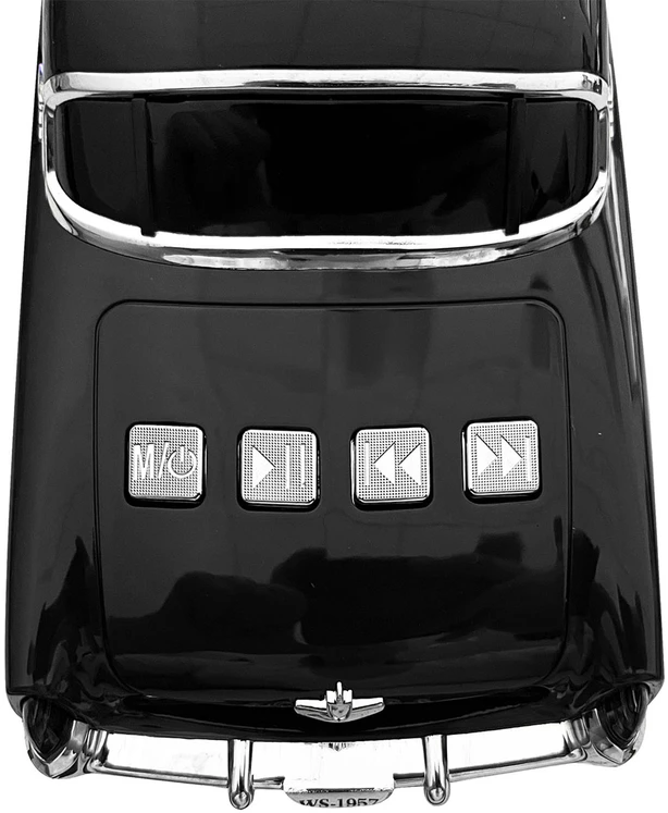 LTC Garsiakalbis bluetooth retro ws-1957 ,10w,radio fm,usb, tf,wyświetlacz led,akumulator 1500mah,juoda