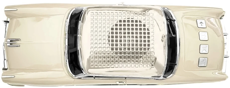 LTC Garsiakalbis bluetooth retro ws-1957 ,10w,radio fm,usb, tf,wyświetlacz led,akumulator 1500mah, balta