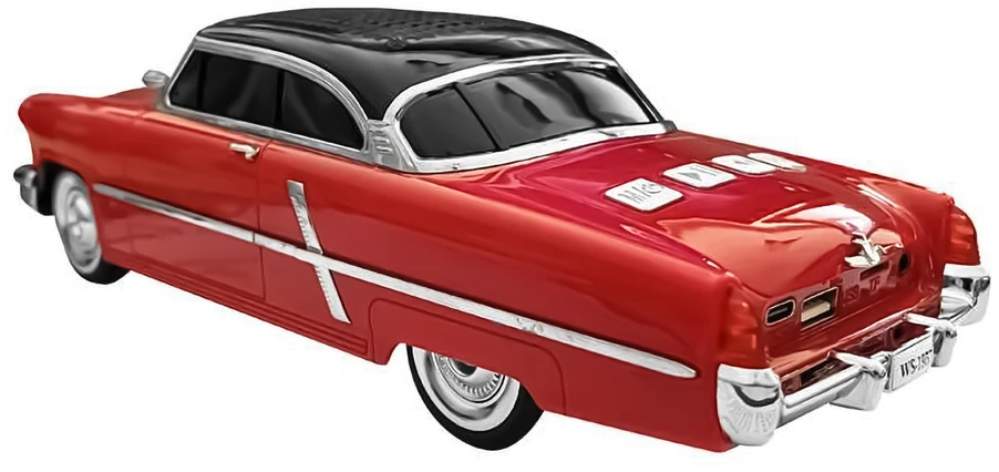 LTC Garsiakalbis bluetooth retro ws-1957 ,10w,radio fm,usb, tf,wyświetlacz led,akumulator 1500mah,raudona