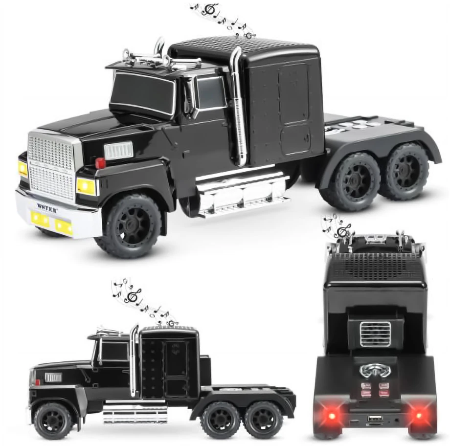 LTC Garsiakalbis bluetooth retro ws-570 truck,10w,radio fm,usb, tf,wyświetlacz led,akumulator 1500mah, juoda