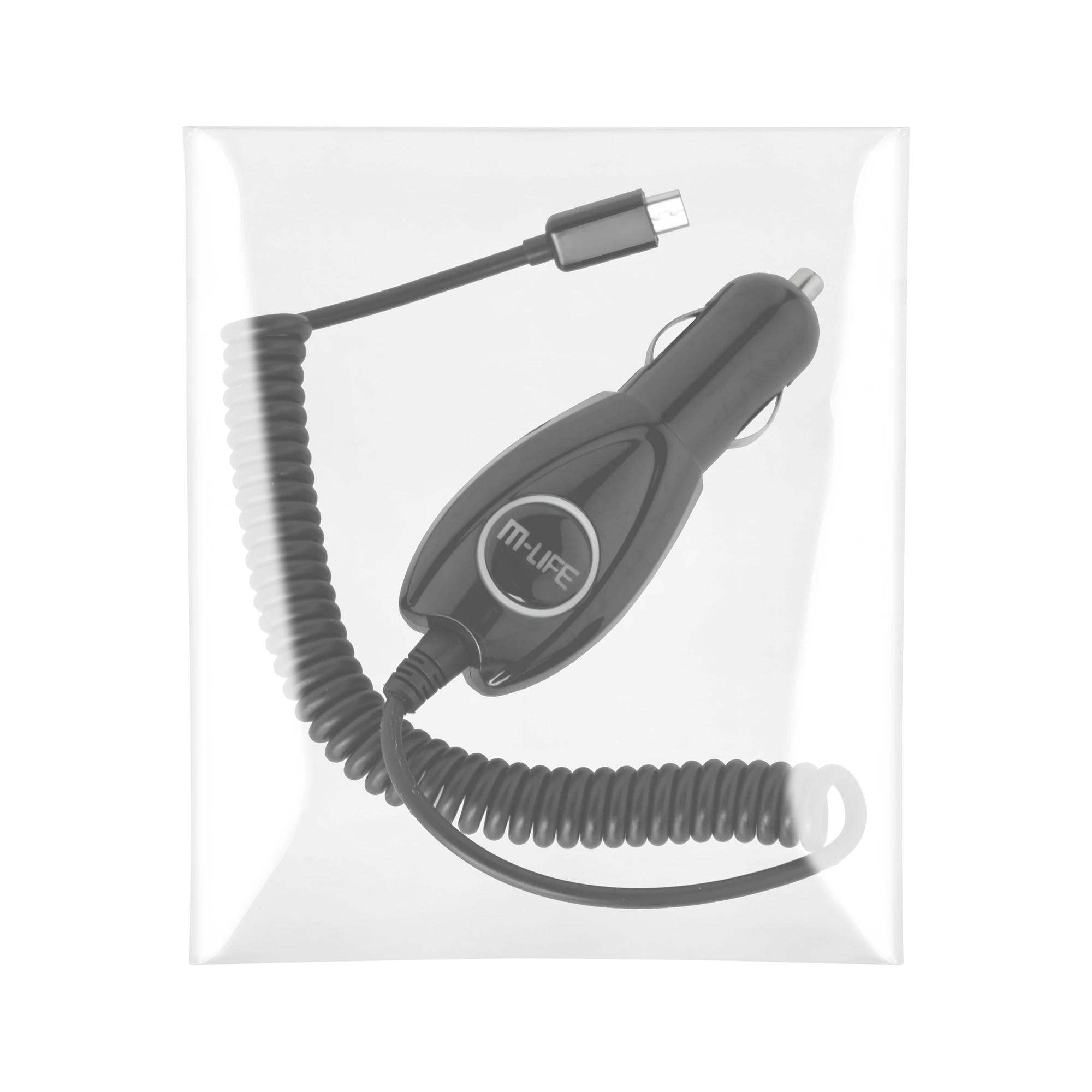 M-LIFE automobilinis įkroviklis micro USB 800 mA