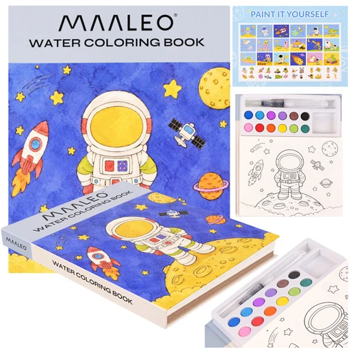 Maaleo Kolorowanka wodna - astronauta Maaelo