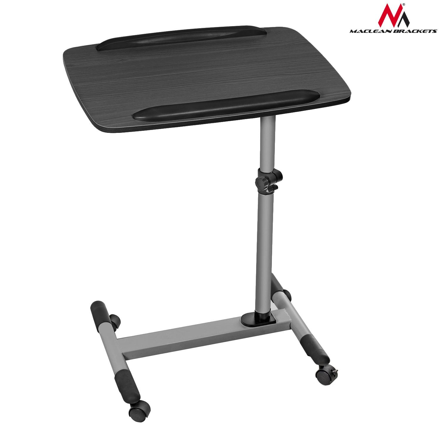 Maclean MC-671 Universal Portable Adjustable Nešiojamas kompiuteris Projektorius Desk Trolley Table