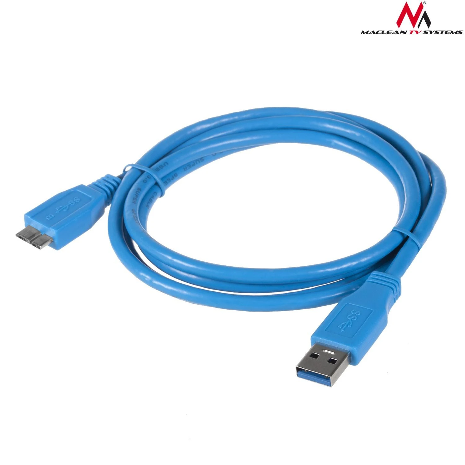 MACLEAN MCTV-586 Maclean MCTV-586 kabelis USB 3.0 AM microBM kabelis Kištukinė jungtis
