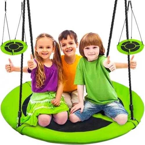 Malatec Sūpynės gandralizdžiui 100 cm žalia-juoda 23514