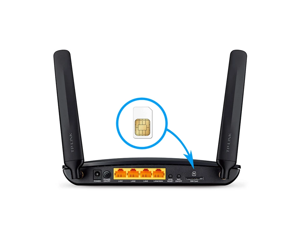 Maršrutizatorius TP-Link, 4G, 4xRJ45, juodas / ARCHERMR200