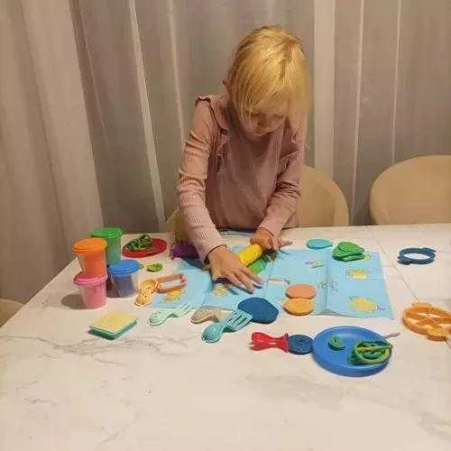 Kruzzel Vaikiškas skrudintuvas su priedais