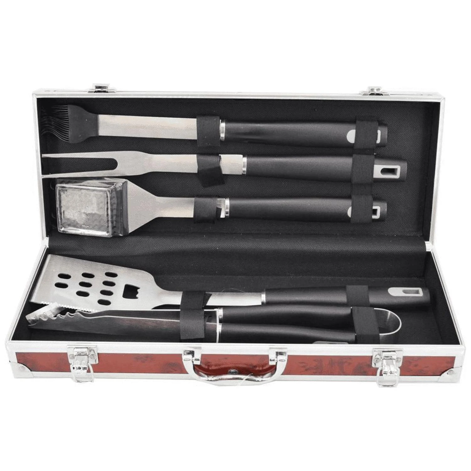 Master Grill kepsninės įrankių rinkinys lagamine 5vnt