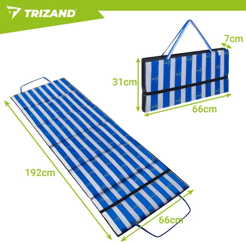 Trizand uolėtas paplūdimio kilimėlis