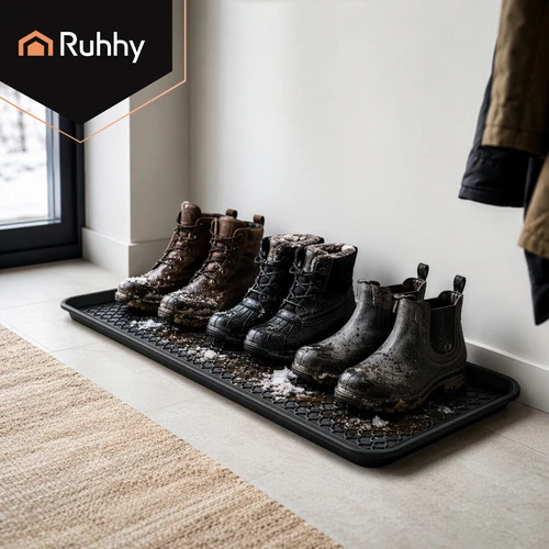 Ruhhy shoe mat/drainer