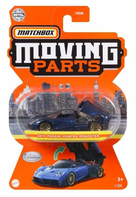Mattel Matchbox automodeliukai su judančiomis detalėmis