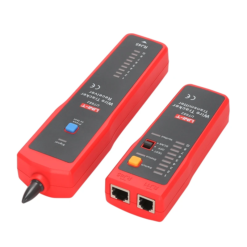 Miernik UNI-T UT682 laidų detektorius su RJ45 kabelių testeriu