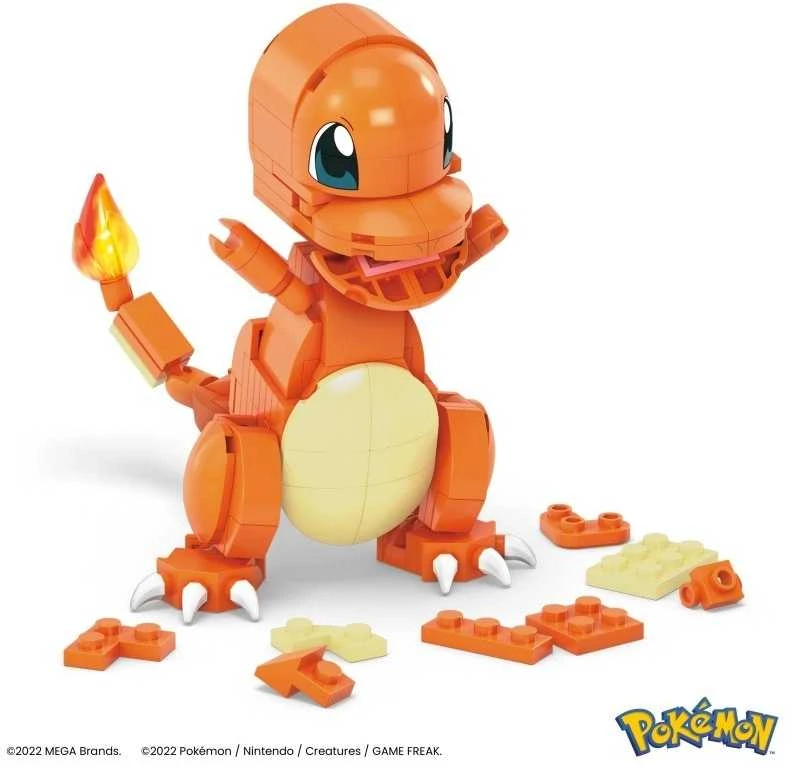 Mattel MEGA CONSTRUX POKEMON rinkinys – Charmander (GKY96)