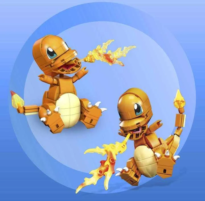 Mattel MEGA CONSTRUX POKEMON rinkinys – Charmander (GKY96)