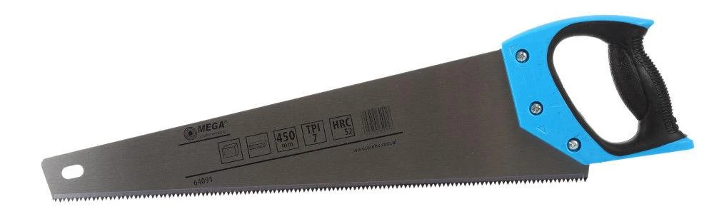Mega Piła 450 mm, 7 dantų/colyje juostinio pjūklo diskas