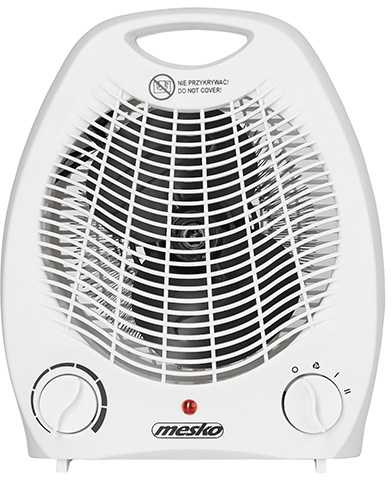 Mesko | Šildytuvas | MS 7719 | Ventiliatoriaus šildytuvas | 2000 W | Baltas