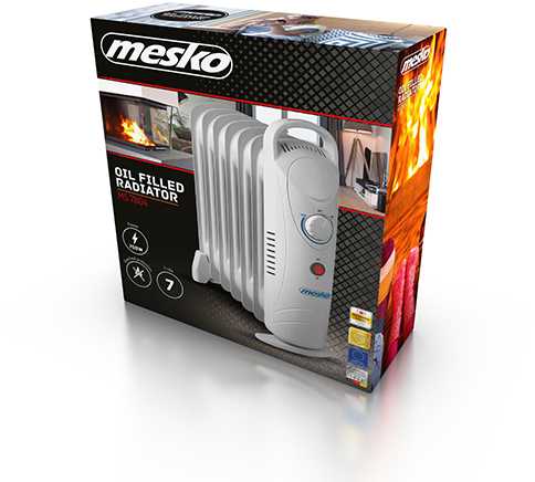 Tepalinis radiatorius Mesko MS 7804, 700W