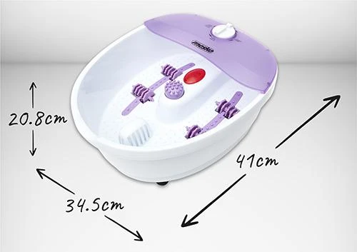 Masažinė kojų vonelė Mesko MS 2152, Baltos/Violetinės spalvos