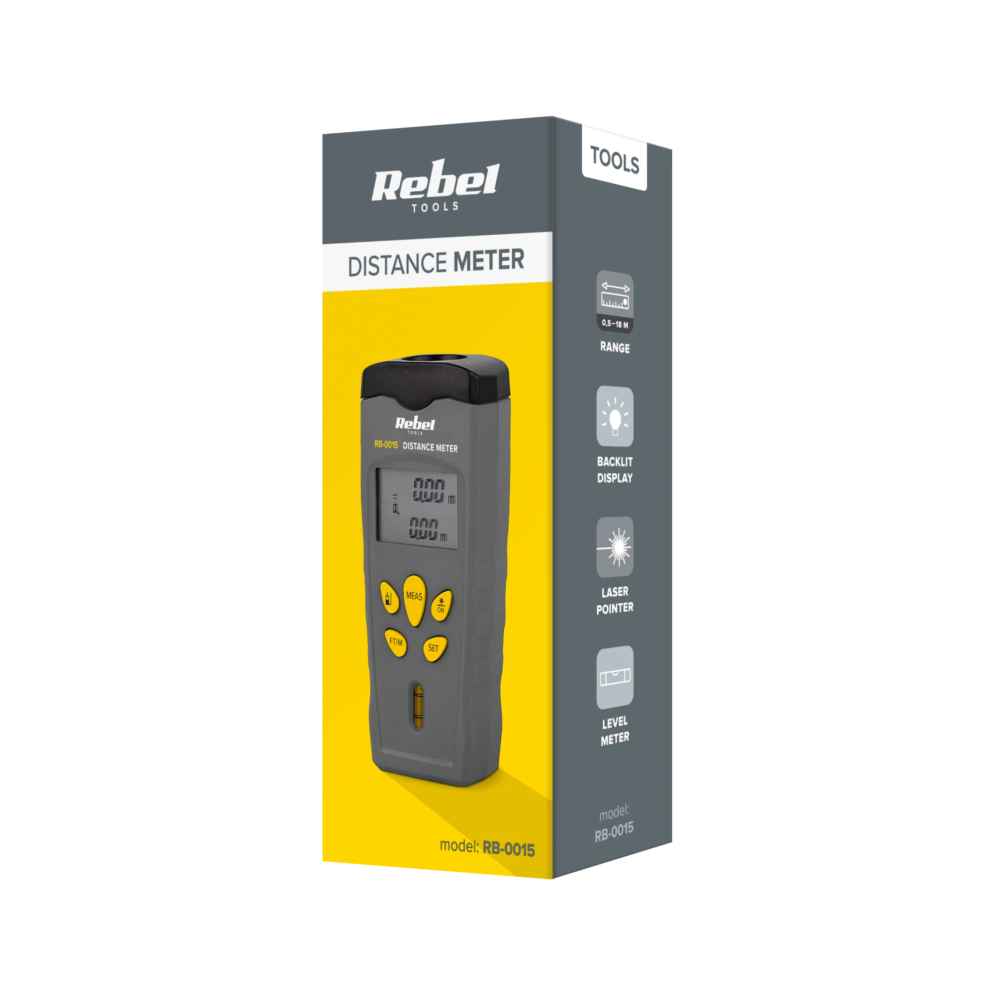 Atstumo matuoklis REBEL RB-0015
