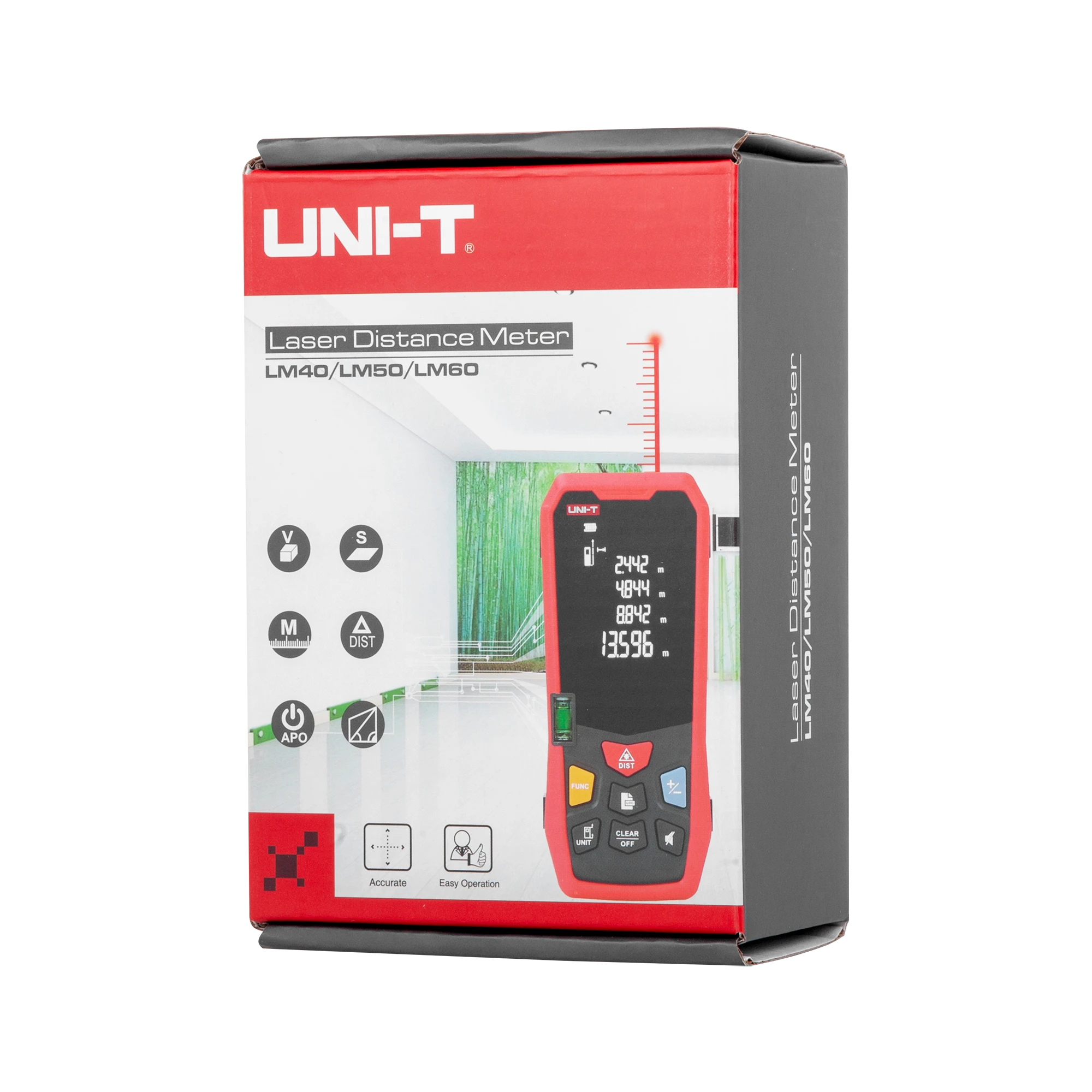Lazerinis atstumo matuoklis Uni-T LM60