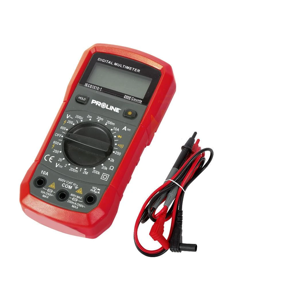 Miernik 600 V multimetras, CE, Proline