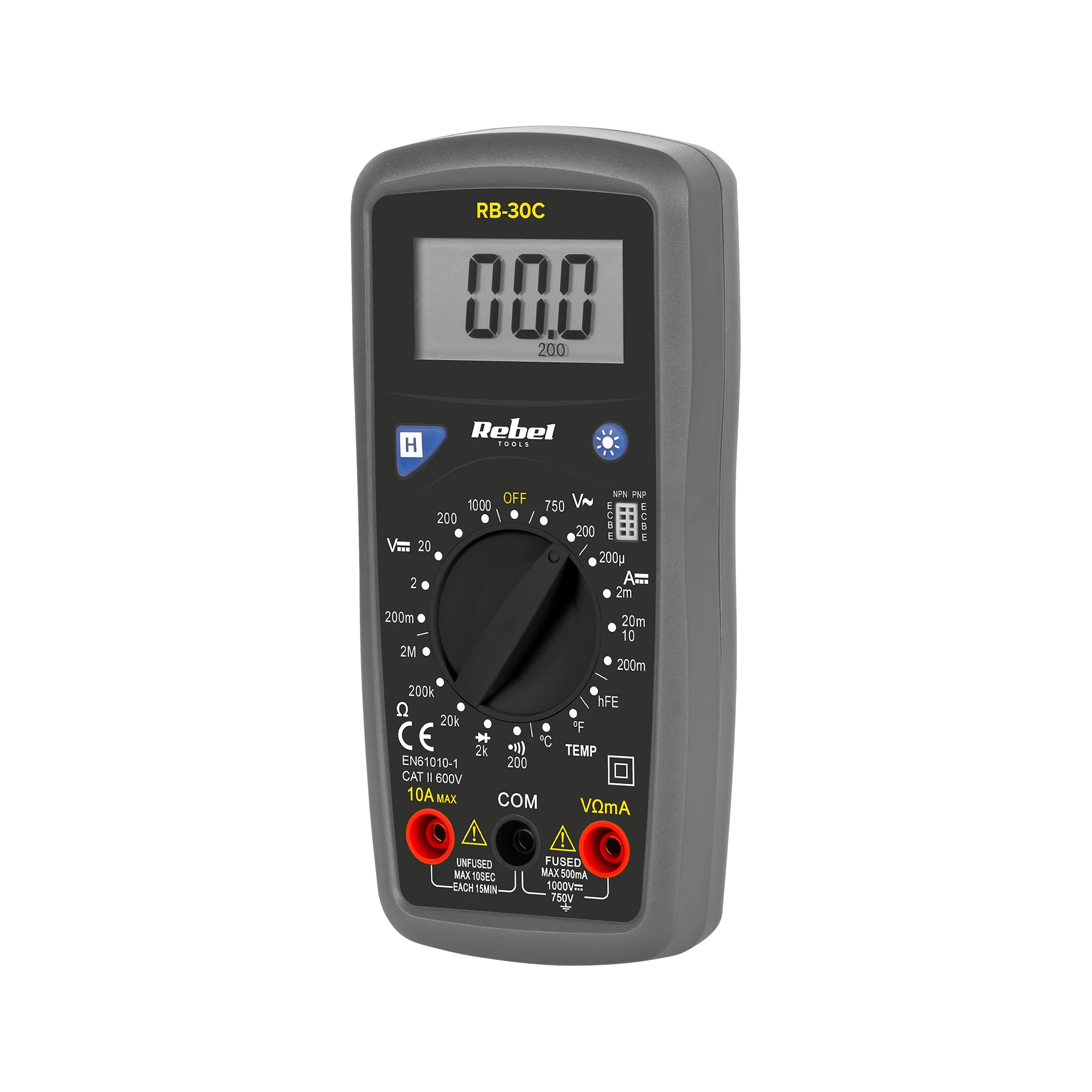 Universalus multimetras Rebel RB-30C
