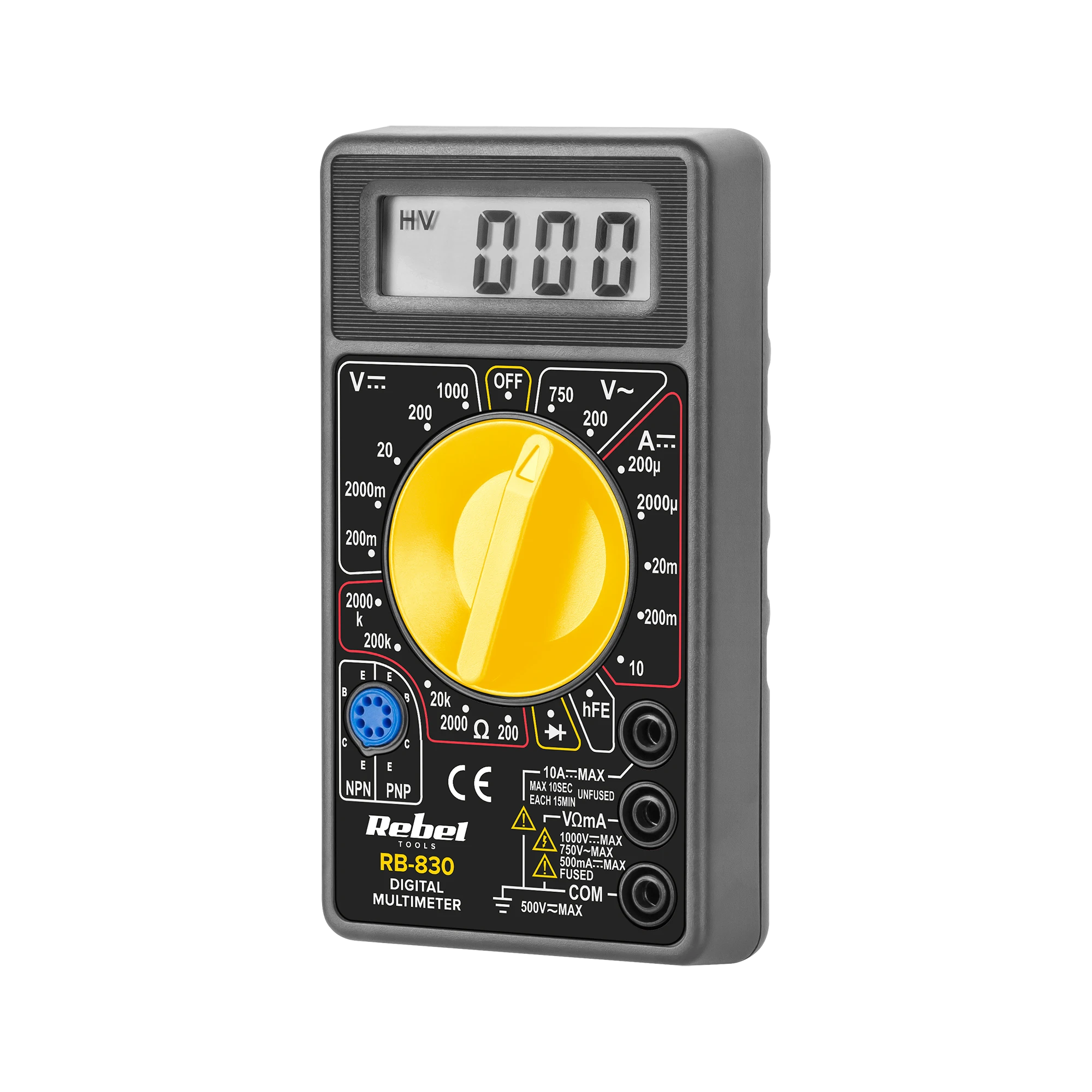 Universalus multimetras Rebel RB-830