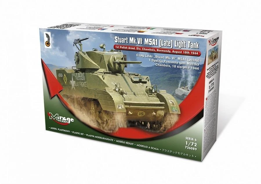 Mirage Stuart MkVI M5A1 lengvasis bakas