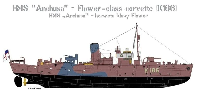 Mirage HMS Anchusa (350801)