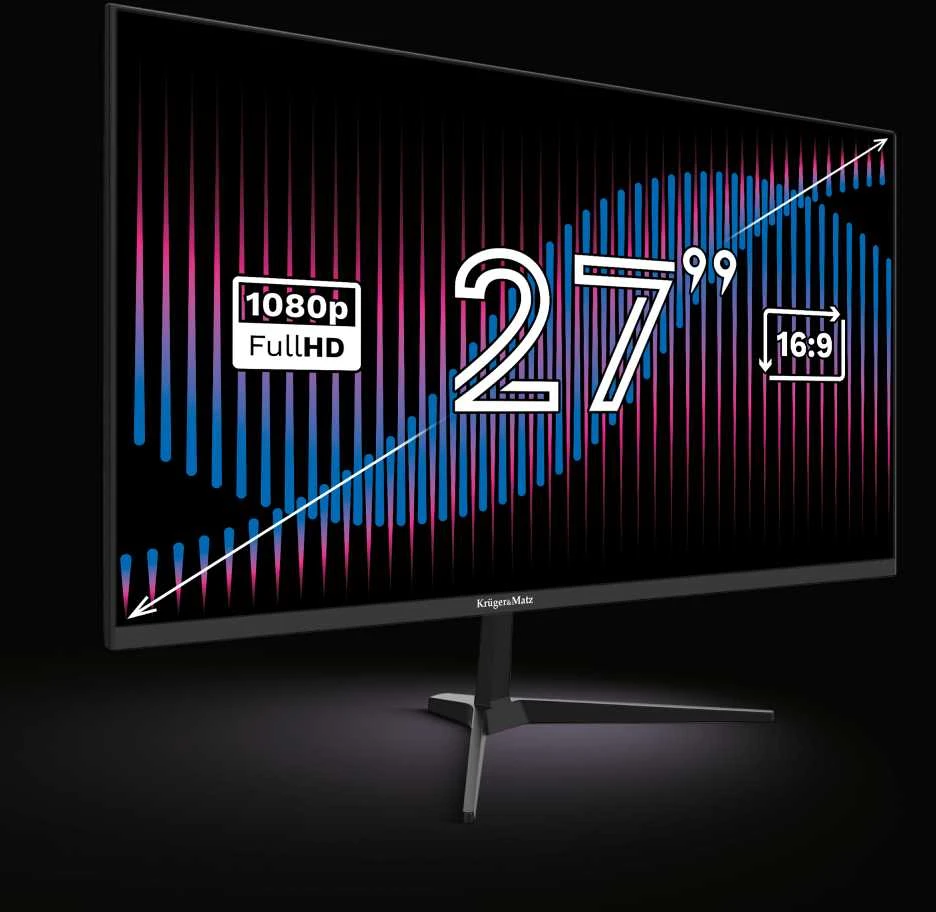 Kruger & Matz monitorius 27" 100Hz