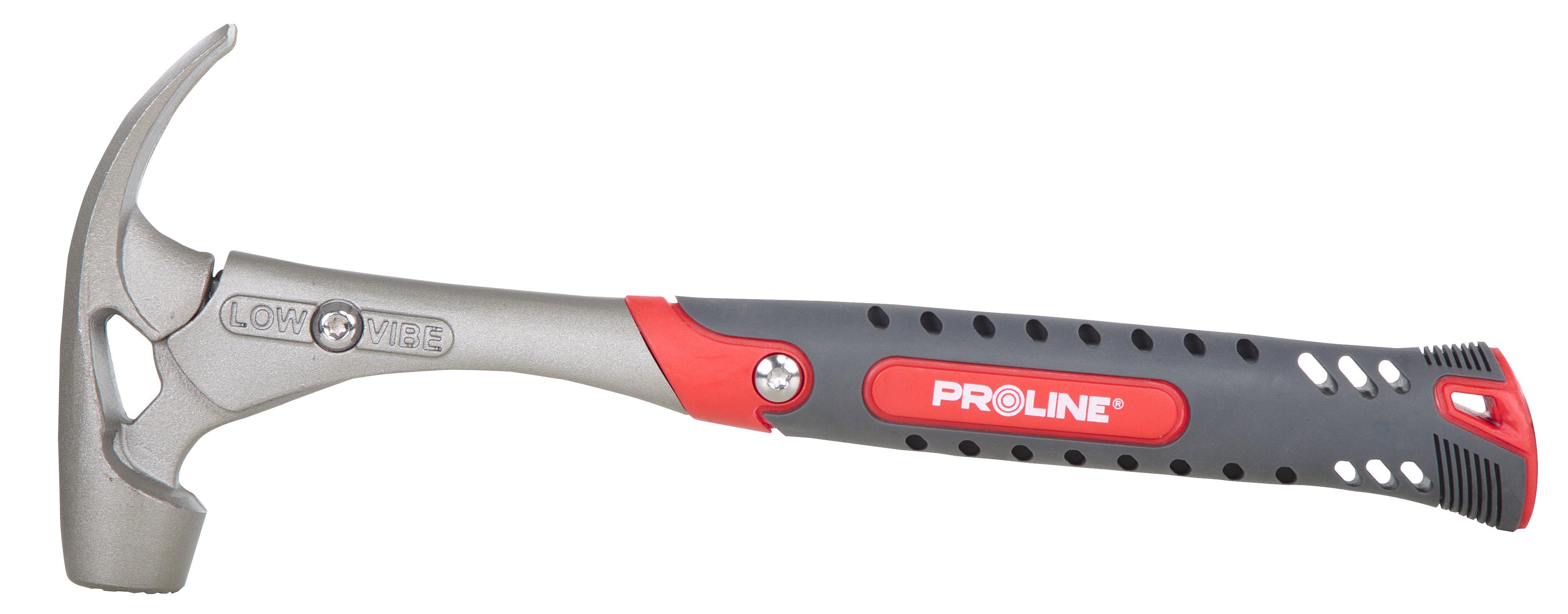 Proline 480g "anti-vibe" dailidės plaktukas, prolinas