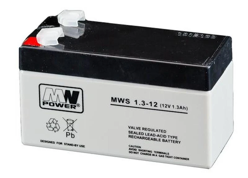 Mw Power AKUMULIATORIUS 12V/1.3AH-MWS