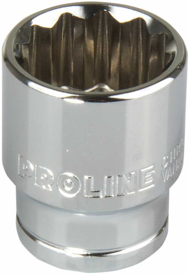 Nasadka 12 taškų galvutė CV 1/2" 12 mm proline pakabukas